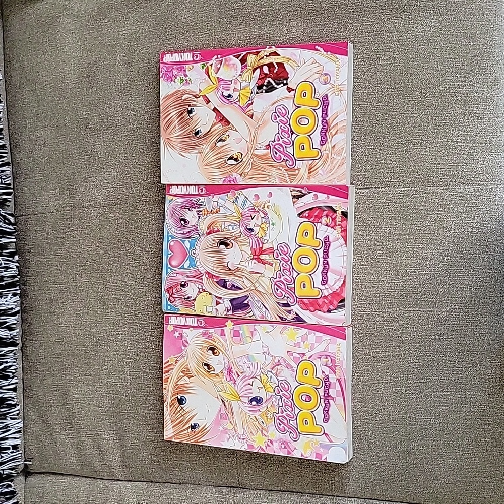 Pixie Pop Manga series vol 1-3